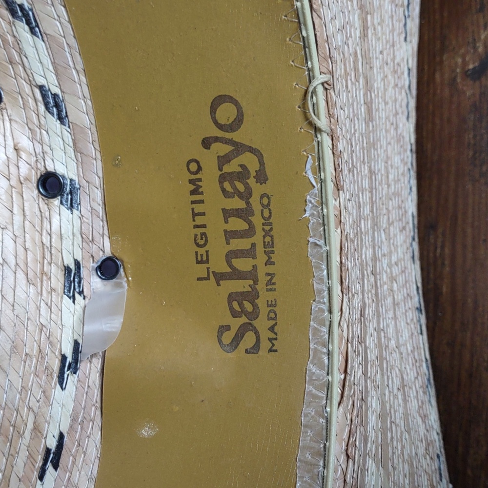 Sahuayo "Pecos" Woven Straw Hat - Picture 8 of 10